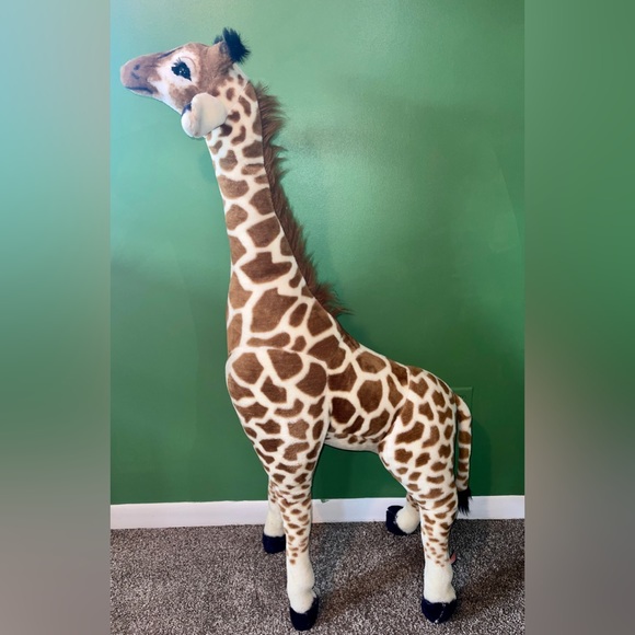 Melissa & Doug Giant Stuffed Giraffe - Picture 2 of 2